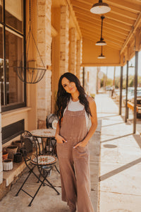 The Lissy Jumpsuit in Chocolate
