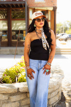Load image into Gallery viewer, The Phoenix Tube Top in Black
