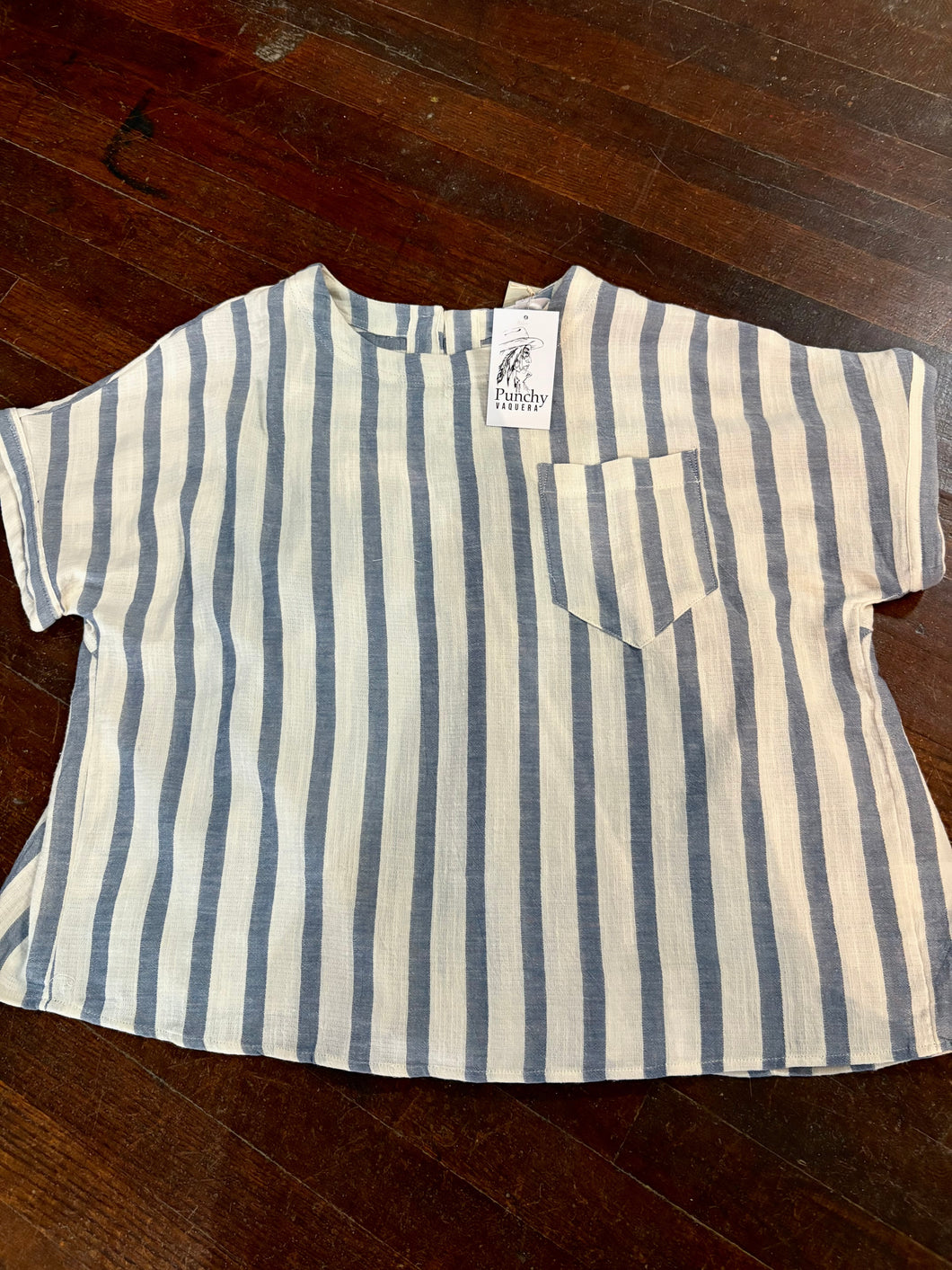 The Halbrook Top in Blue