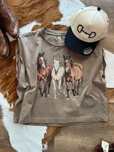 The Running Horses Muscle Tank