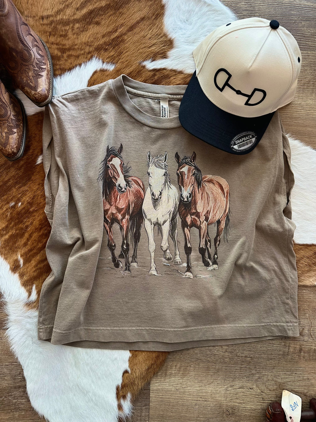 The Running Horses Muscle Tank
