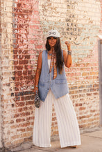 Load image into Gallery viewer, The Prairie Pinstripe Jumpsuit
