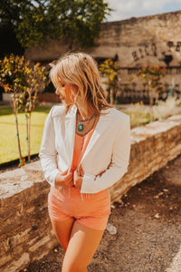 The Jazlynn Cropped Blazer