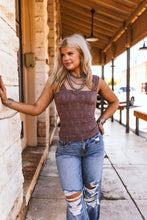 Load image into Gallery viewer, The Dawson Top in French Roast
