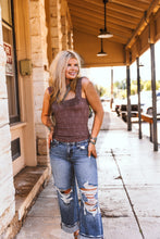 Load image into Gallery viewer, The Dawson Top in French Roast
