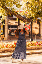 Load image into Gallery viewer, The Indigo Desert Maxi Skirt
