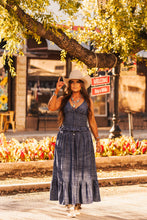 Load image into Gallery viewer, The Indigo Desert Maxi Skirt
