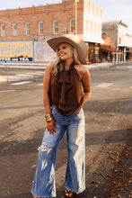 Load image into Gallery viewer, The Saddle Tie Top
