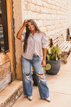 Load image into Gallery viewer, The Wellington Top in Taupe
