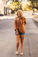 Load image into Gallery viewer, The Copper Canyon Top in Honey Brown
