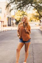 Load image into Gallery viewer, The Copper Canyon Top in Honey Brown
