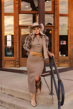 Load image into Gallery viewer, The Evening Ember Fur Coat
