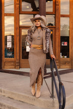 Load image into Gallery viewer, The Evening Ember Fur Coat
