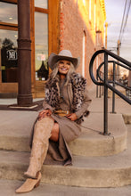 Load image into Gallery viewer, The Evening Ember Fur Coat
