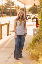 Load image into Gallery viewer, The Desert Pearl Stripe Top
