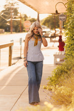 Load image into Gallery viewer, The Desert Pearl Stripe Top
