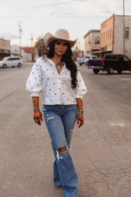 Load image into Gallery viewer, The Pretty Little Heart Top in White
