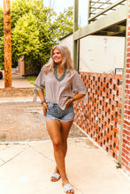 Load image into Gallery viewer, The Saddle Striped Top
