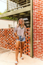 Load image into Gallery viewer, The Saddle Striped Top
