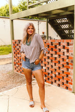 Load image into Gallery viewer, The Saddle Striped Top
