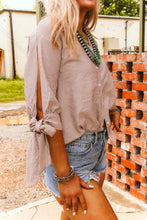 Load image into Gallery viewer, The Saddle Striped Top
