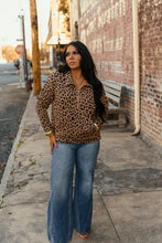 Load image into Gallery viewer, The Canyon Cheetah Quarter Zip
