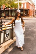 Load image into Gallery viewer, The Bluebonnet Breeze Dress in White
