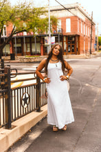 Load image into Gallery viewer, The Bluebonnet Breeze Dress in White

