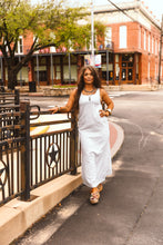 Load image into Gallery viewer, The Bluebonnet Breeze Dress in White
