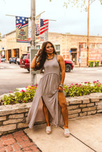 Load image into Gallery viewer, The Theros Dress in Taupe
