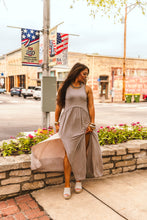 Load image into Gallery viewer, The Theros Dress in Taupe
