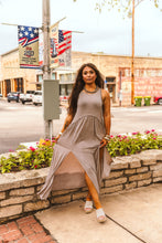 Load image into Gallery viewer, The Theros Dress in Taupe
