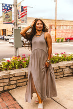 Load image into Gallery viewer, The Theros Dress in Taupe
