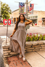 Load image into Gallery viewer, The Theros Dress in Taupe

