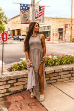 Load image into Gallery viewer, The Theros Dress in Taupe
