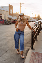 Load image into Gallery viewer, The Wren Bodysuit in Tan
