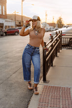 Load image into Gallery viewer, The Wren Bodysuit in Tan

