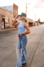 Load image into Gallery viewer, The Pastel Pop Tank in Serene Blue
