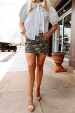 Load image into Gallery viewer, The Desert Darling Camo Skirt
