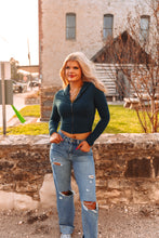 Load image into Gallery viewer, The Saddle Breeze Cropped Hoodie
