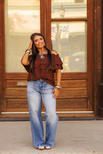 Load image into Gallery viewer, The Tepic Top in Brown
