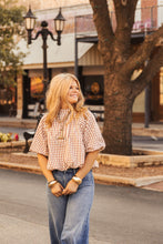 Load image into Gallery viewer, The Pretty in Plaid Top
