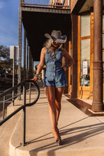 Load image into Gallery viewer, The Denim Doll Romper
