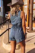 Load image into Gallery viewer, The Denim Doll Romper
