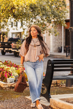 Load image into Gallery viewer, The Pretty in Plaid Top
