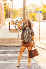 Load image into Gallery viewer, The Untamed Stripe Bow Top
