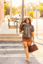 Load image into Gallery viewer, The Untamed Stripe Bow Top
