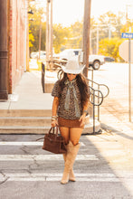 Load image into Gallery viewer, The Untamed Stripe Bow Top
