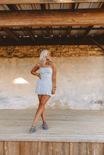 Load image into Gallery viewer, The Bloom Babe Dress in Blue
