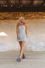 Load image into Gallery viewer, The Bloom Babe Dress in Blue
